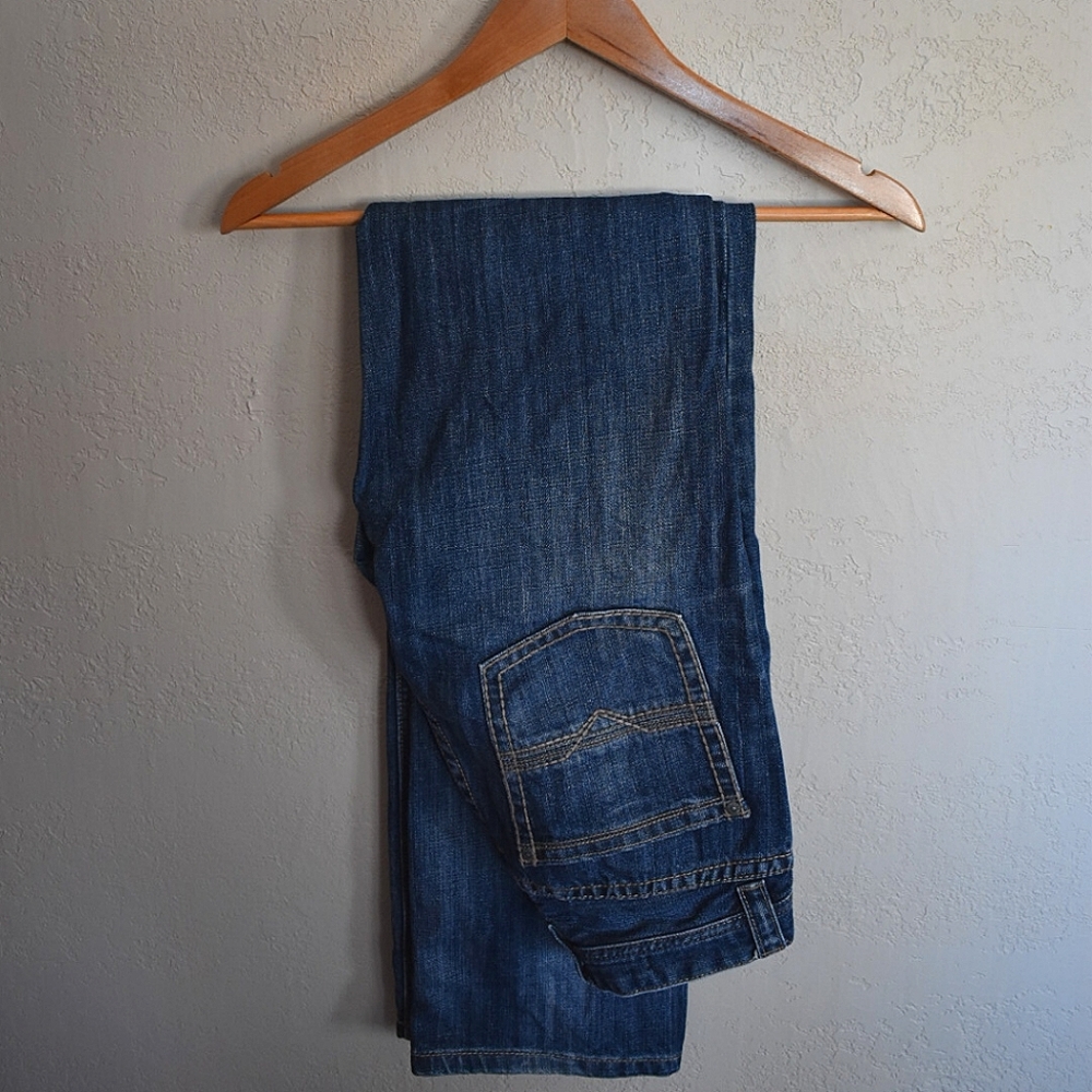 Rock & Roll Denim Men's Jeans Revolver Straight Leg Dark Wash